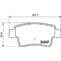 Kit pastiglie freno HELLA 8DB 355 015-861