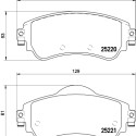 Kit pastiglie freno HELLA 8DB 355 015-931