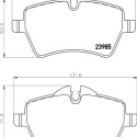 Kit pastiglie freno HELLA 8DB 355 016-041