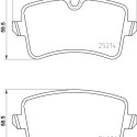 Kit pastiglie freno HELLA 8DB 355 016-061