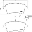 Kit pastiglie freno HELLA 8DB 355 016-241