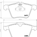 Kit pastiglie freno HELLA 8DB 355 016-291