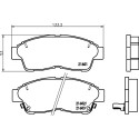 Kit pastiglie freno HELLA 8DB 355 016-421