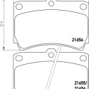 Kit pastiglie freno HELLA 8DB 355 016-431
