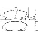 Kit pastiglie freno HELLA 8DB 355 016-441