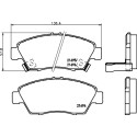 Kit pastiglie freno HELLA 8DB 355 016-461