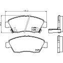 Kit pastiglie freno HELLA 8DB 355 016-521