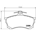 Kit pastiglie freno HELLA 8DB 355 016-671