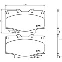 Kit pastiglie freno HELLA 8DB 355 016-871