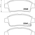 Kit pastiglie freno HELLA 8DB 355 017-071