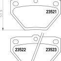 Kit pastiglie freno HELLA 8DB 355 017-221