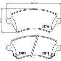 Kit pastiglie freno HELLA 8DB 355 017-241