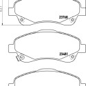 Kit pastiglie freno HELLA 8DB 355 017-321
