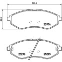Kit pastiglie freno HELLA 8DB 355 017-351