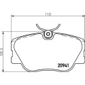 Kit pastiglie freno HELLA 8DB 355 017-601