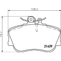 Kit pastiglie freno HELLA 8DB 355 018-041