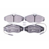 Kit pastiglie freno HELLA 8DB 355 018-141