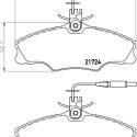 Kit pastiglie freno HELLA 8DB 355 018-201
