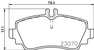 Kit pastiglie freno HELLA 8DB 355 018-281
