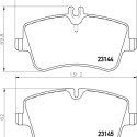 Kit pastiglie freno HELLA 8DB 355 018-351