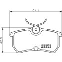 Kit pastiglie freno HELLA 8DB 355 018-411