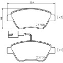 Kit pastiglie freno HELLA 8DB 355 018-821