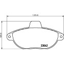 Kit pastiglie freno HELLA 8DB 355 019-251