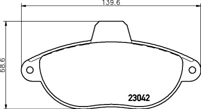 Kit pastiglie freno HELLA 8DB 355 019-251