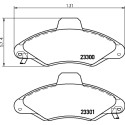 Kit pastiglie freno HELLA 8DB 355 019-291