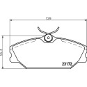 Kit pastiglie freno HELLA 8DB 355 019-391
