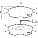 Kit pastiglie freno HELLA 8DB 355 019-651