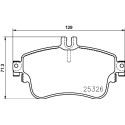 Kit pastiglie freno HELLA 8DB 355 019-751
