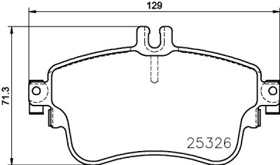 Kit pastiglie freno HELLA 8DB 355 019-751