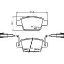 Kit pastiglie freno HELLA 8DB 355 020-181