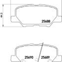 Kit pastiglie freno HELLA 8DB 355 020-291