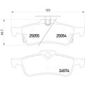 Kit pastiglie freno HELLA 8DB 355 020-501