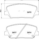 Kit pastiglie freno HELLA 8DB 355 020-591