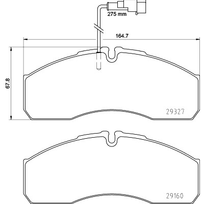 Kit pastiglie freno HELLA 8DB 355 020-711