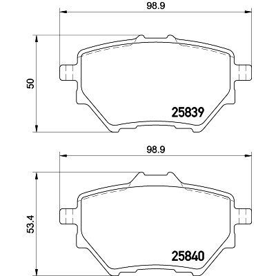 Kit pastiglie freno HELLA 8DB 355 020-991