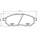 Kit pastiglie freno HELLA 8DB 355 021-101