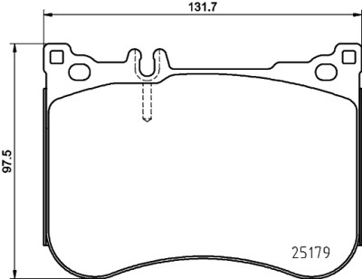 Set di pastiglie freno HELLA 8DB 355 021-211