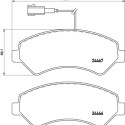 Kit pastiglie freno HELLA 8DB 355 021-281