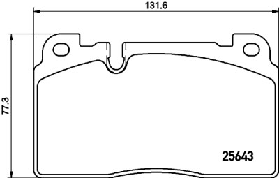 Kit pastiglie freno HELLA 8DB 355 021-331