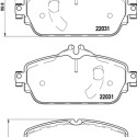 Kit pastiglie freno HELLA 8DB 355 021-541