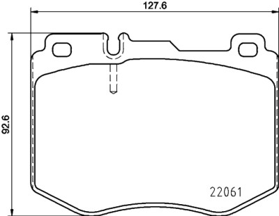 Kit pastiglie freno HELLA 8DB 355 021-671