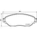 Kit pastiglie freno HELLA 8DB 355 021-891