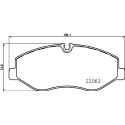 Kit pastiglie freno HELLA 8DB 355 021-961