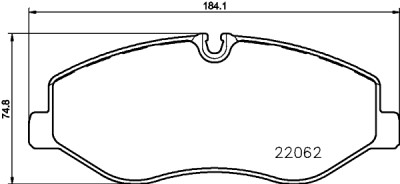 Kit pastiglie freno HELLA 8DB 355 021-961