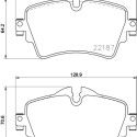 Kit pastiglie freno HELLA 8DB 355 023-091