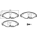 Kit pastiglie freno HELLA 8DB 355 023-171